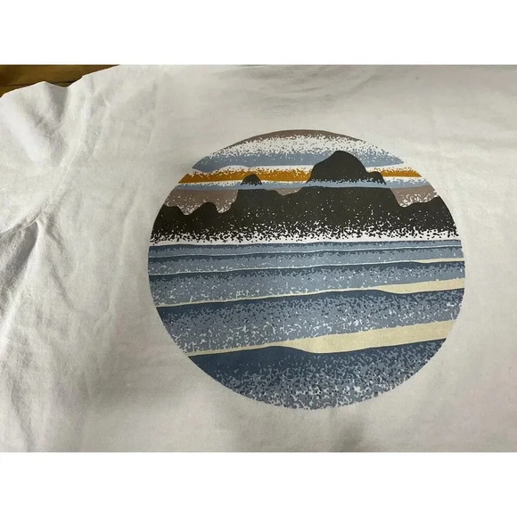 Patagonia Mens Skyline Stencil Responsibili Tee T-Shirt Size XS NWT - Picture 7 of 11